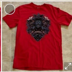 Nike Dri-Fit Red Lebron James Witness Shirt